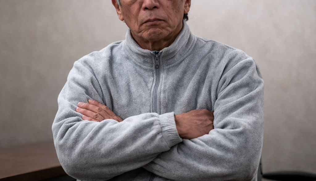 辺野古沖ボート転覆死亡事故、謝罪会見で腕組み & 頭も下げない男性が話題