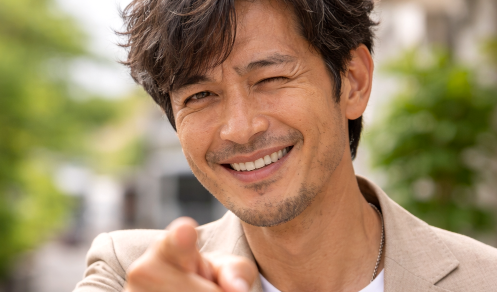 男性、女子高生に“ウィンク” → 不審者情報！