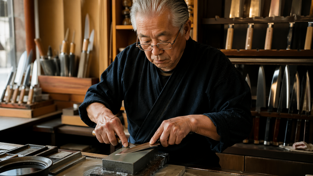 芸能人、テレビで「買い物のコツは値切ることです！」必死に値切り交渉 → 老舗包丁屋「皆様同じ値段だよ」