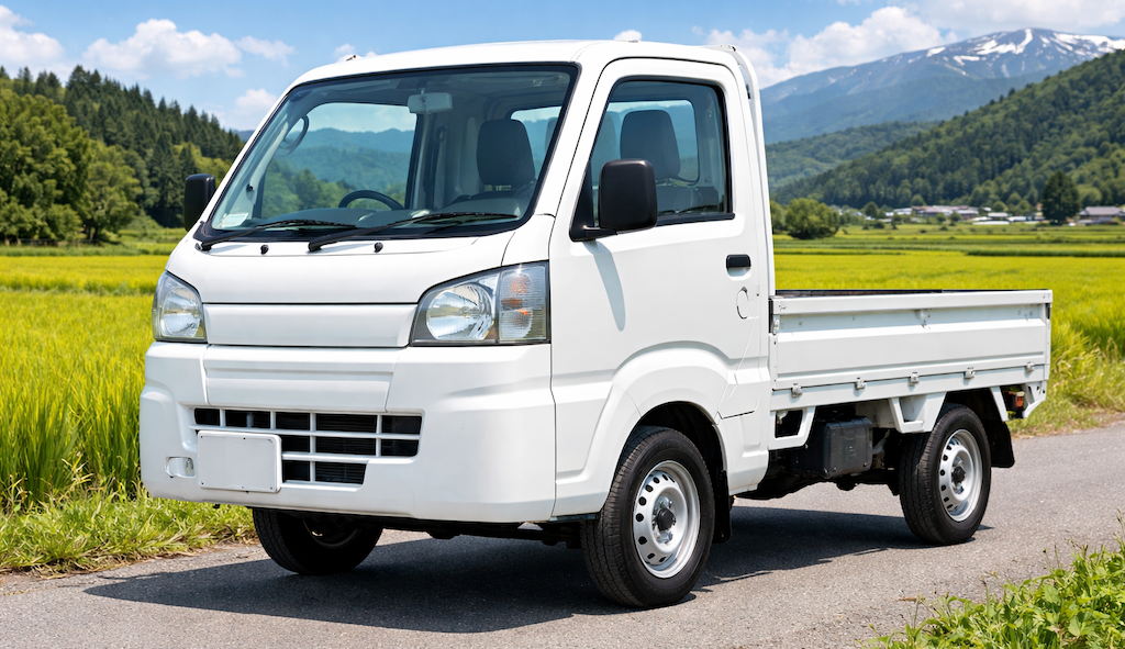 【話題】『長い物が積める軽トラックのアイデア』