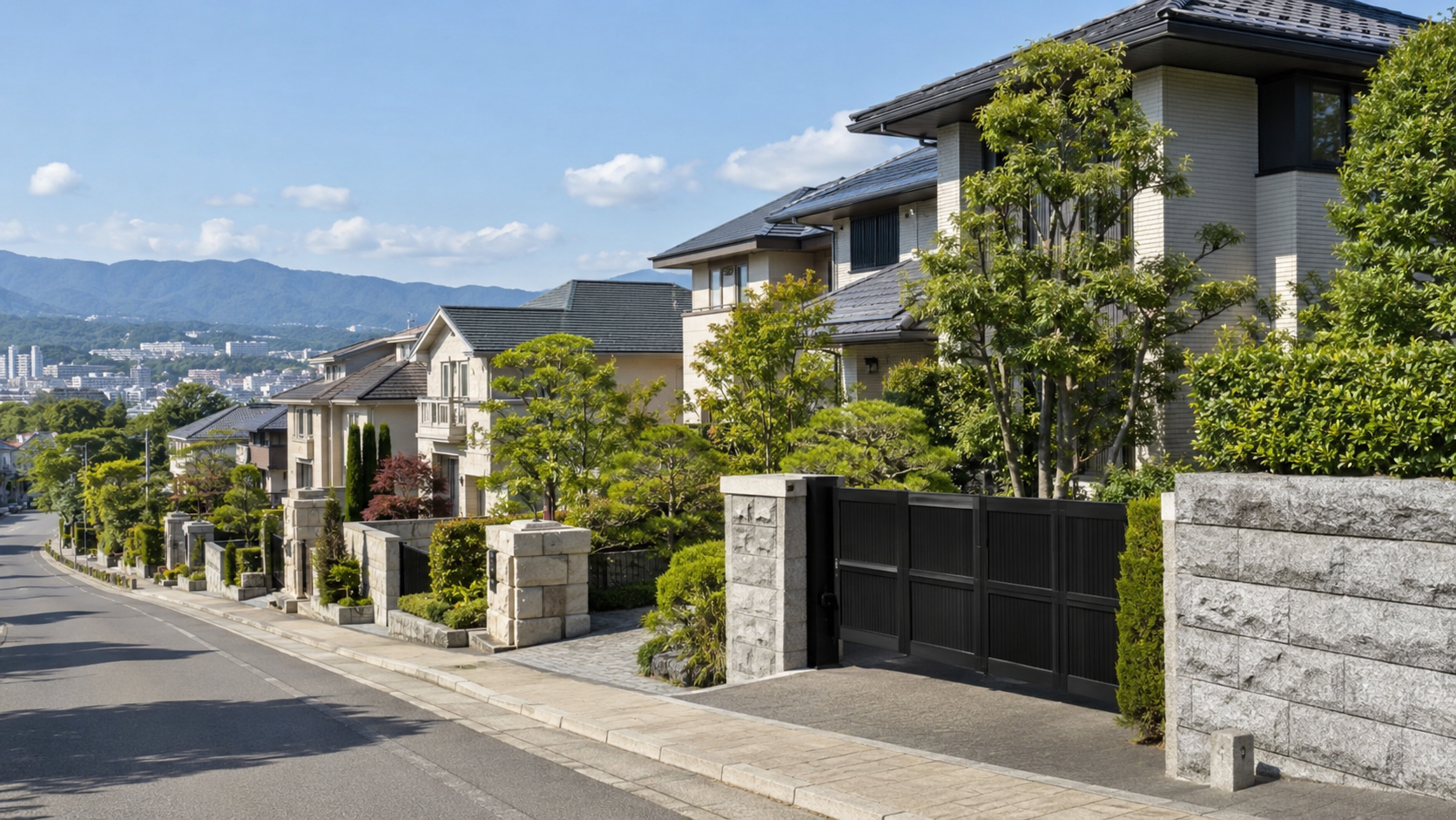 芦屋の住宅地、中国人に大人気！理由は『風水』