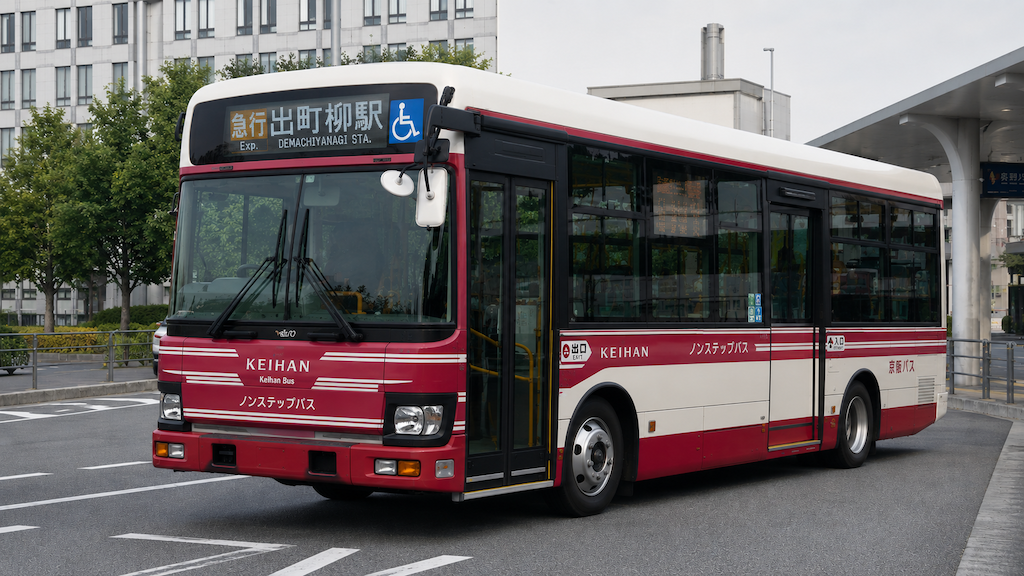京阪路線バス、「14秒」早く発車し処分