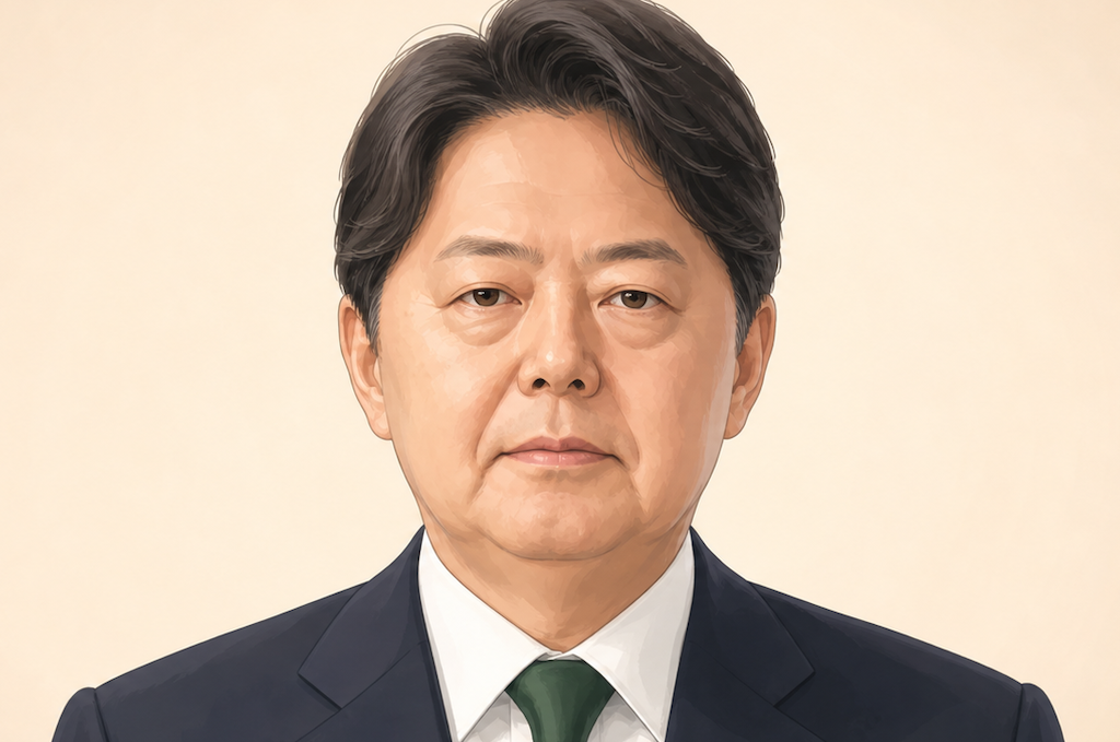 次期首相候補に、林芳正総務相