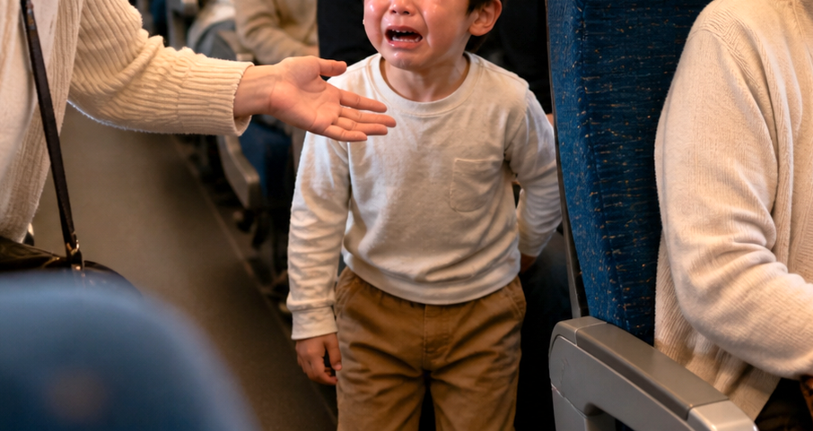 【新幹線】５歳児が号泣 → 隣に座ってたおばあちゃん「譲ってあげたら？」→ 21歳「は？」