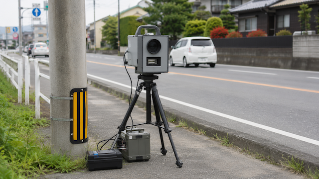 【埼玉】持ち運び可能なオービス、国道で速度取り締まり中に盗まれる…