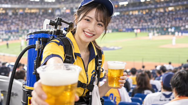 ベイスターズファンさん、売り子からビールを大量に買って廃棄… “野球観戦ではなく、キャバクラに行ったほうが良いのでは？”と話題に