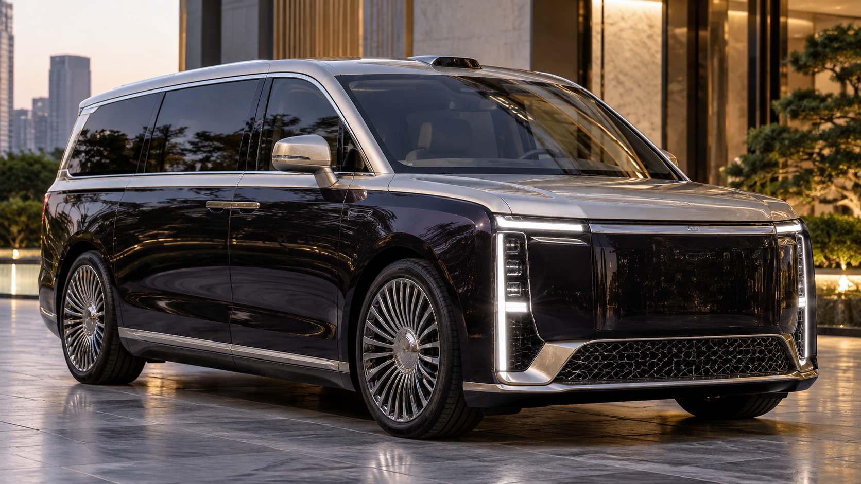 2000万円の中国高級車、急ブレーキでペダル折れる… ファーウェイ共同開発の尊界V800で新車3台すべて破断し株価急落